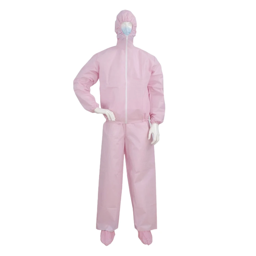 3q Ce Ppe Chemical Safety Cleanroom Microporous Disposable Workwear