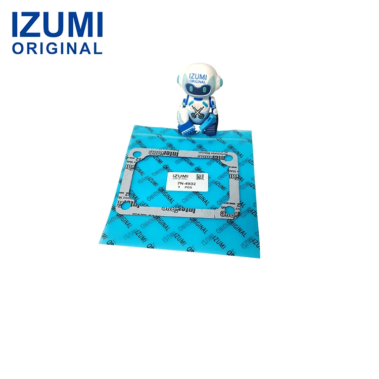 IZUMI ORIGINAL 7n4932 7n-4932 0.8mm Thick Water Lines Gasket For Caterpillar Construction Machinery Parts