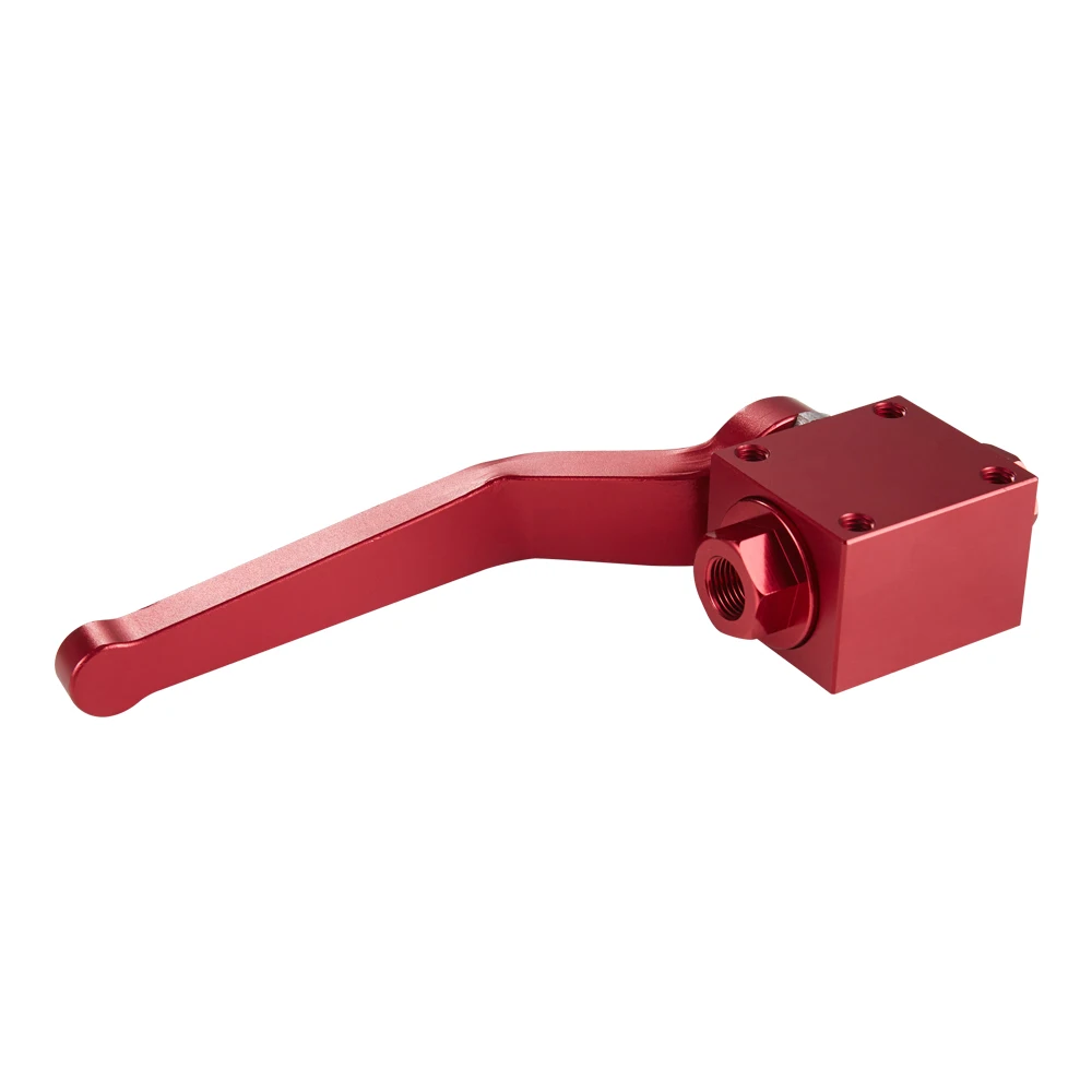 Kyostar Red Anodized Aluminum Brake Line Lock Shut Off Valve – 1/8" NPT Billet