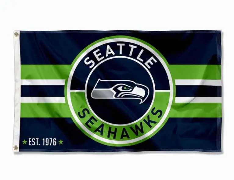 Custom Print Cheap Polyester NFL Sports Team Seattle Seahawks Flag - China  Beach Flag and Custom Flag price