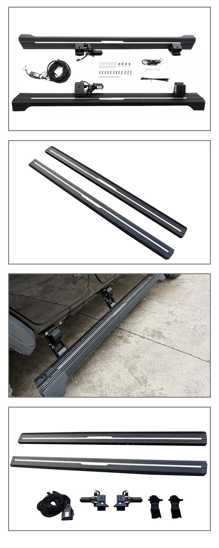 Power Electric Side Step Running Board For Jeep Wrangler Gladiator