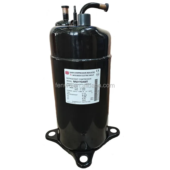 Mitsubishi SNB130FGBMT Rotary Compressor for Air Conditioning