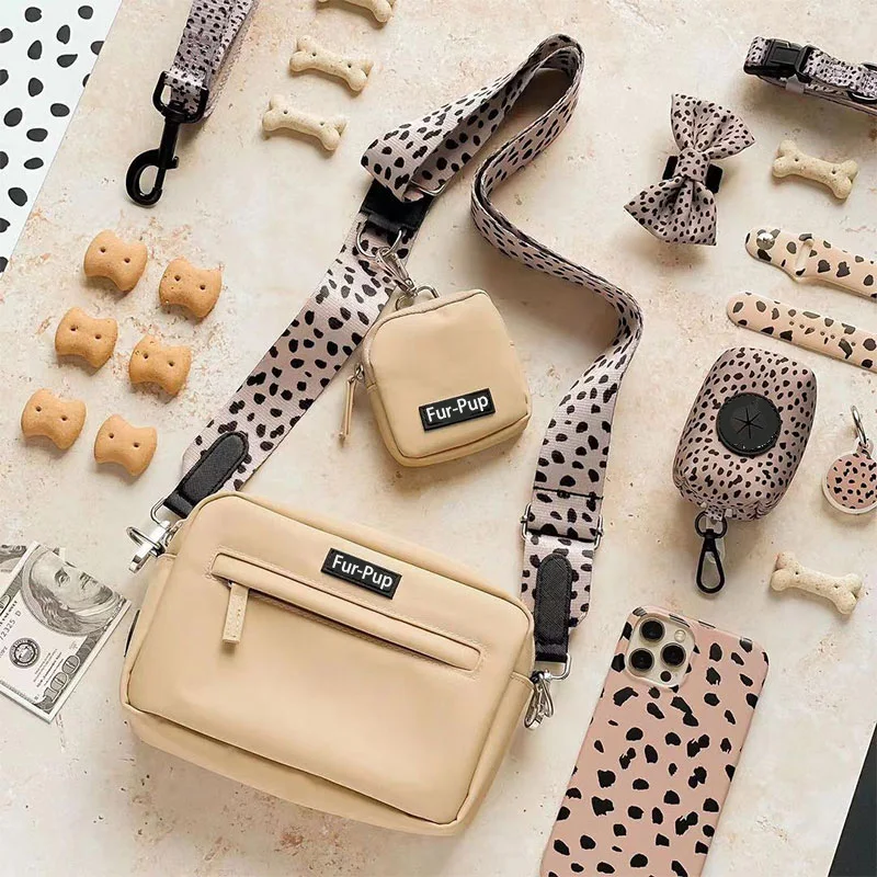 Customtraining Treat Pouch Bum Bag Crossbody Dog Walking Bag Fanny Pack