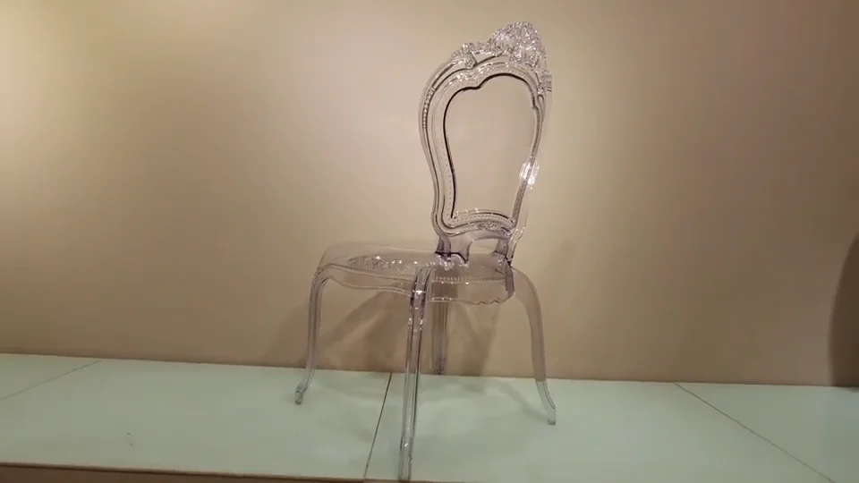 Luxury Hotel Wedding Commercial Rental Acrylic Crystal Clear Plastic Throne Chair Buy Clear