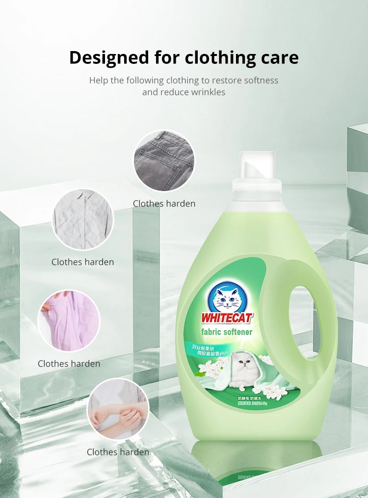 WHITECAT Eco-friendly Cherry Fragrance Laundry Fabric Softener with Low Price details