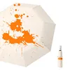 water with orange