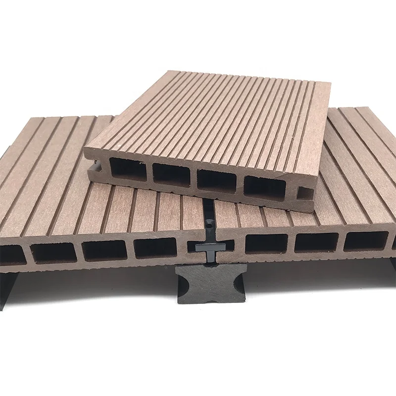 Cheap used wpc composite decking anti slip wood plastic composite wpc deck floor