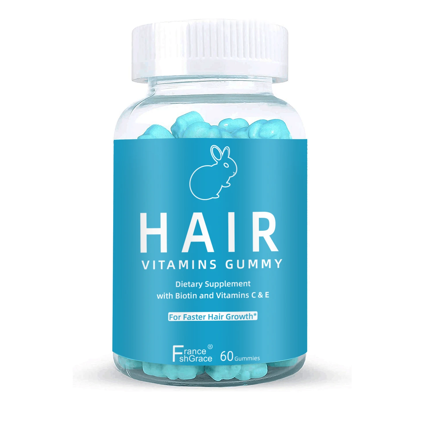 
 Мульти веганских материалов мультивитаминного с витамином A,B-6,B-12,C,D,E, биотин, цинк, фолиевой кислоты ногти витамины роста волос жевательный мармелад Биотин  