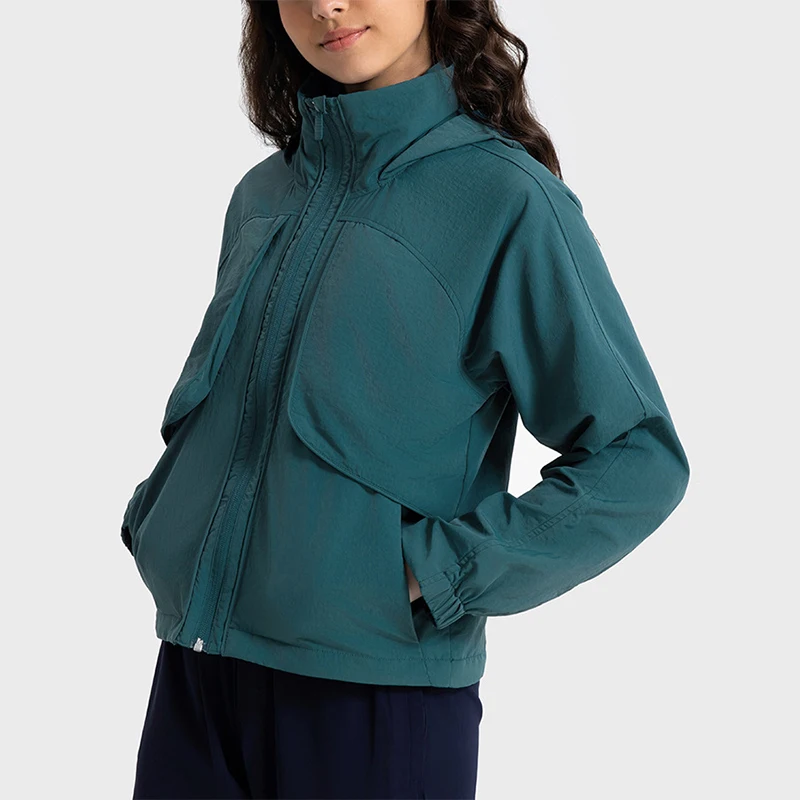 DAW012 nuovo cappotto intrecciato antivento con cappuccio Sbs