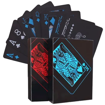 Durable Washable Plastic Playing Cards Custom Print Board Game Card Casino Quality Plastic PVC Poker H061