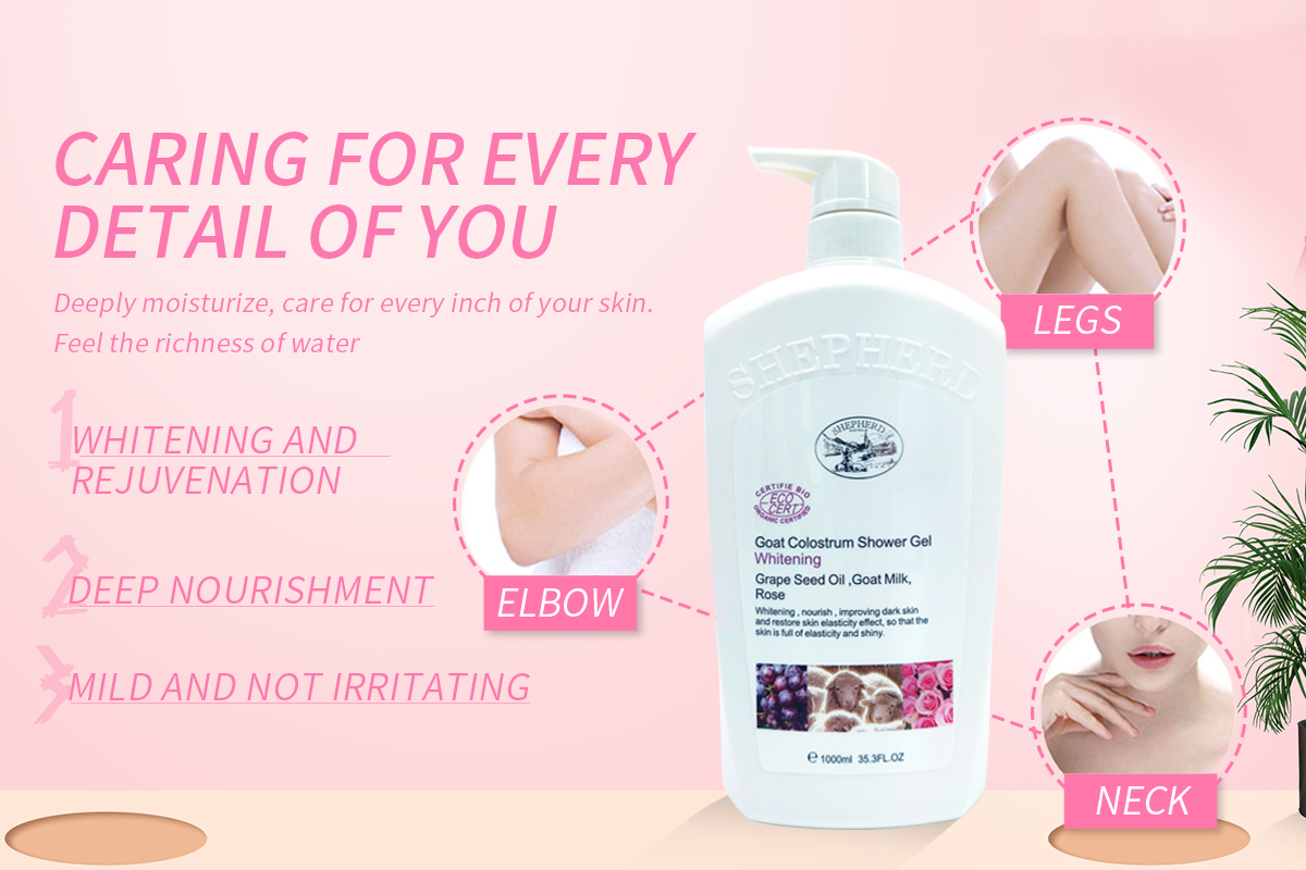 
Частная этикетка натуральный органический Осветляющий душ козье молоко гель для ванны отбеливающий душ для тела 