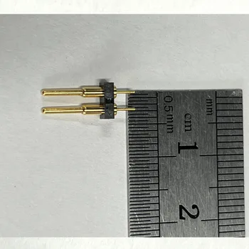 2.54mm 2pin Custom Male pogopin dip type pogo pin waterproof connector