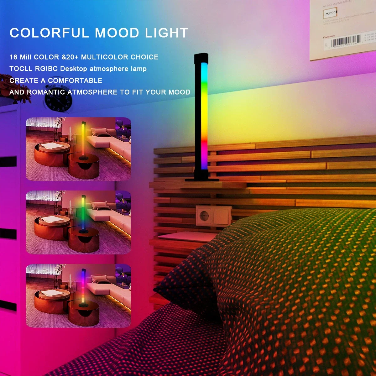 product usb 5v app  remote ctrl music sync desktop atmosphere rgb dreaming colorful mood light bar for bedroom study room living room-39