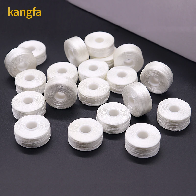 SEWING BOBBINS - 25 COUNT BOBBIN THREAD for SEWING MACHINE WITH STORAGE BOX