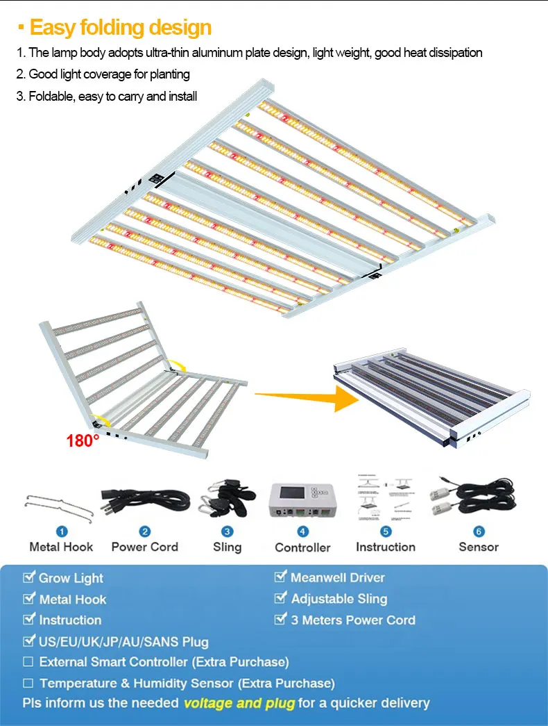 Hot Sale 600w 800w 1000w Led Grow Light Samsung Lm301b Lm301h Full ...