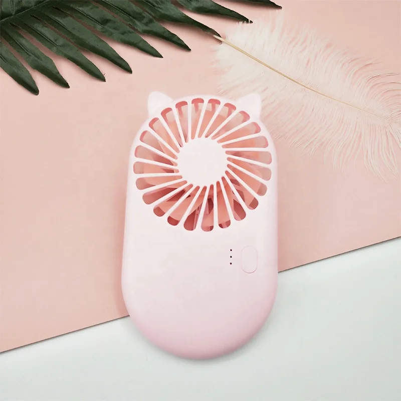 Speed Adjustable Portable Fan Mini Handheld Fan USB Rechargeable Cooling Eyelash Mini Fan