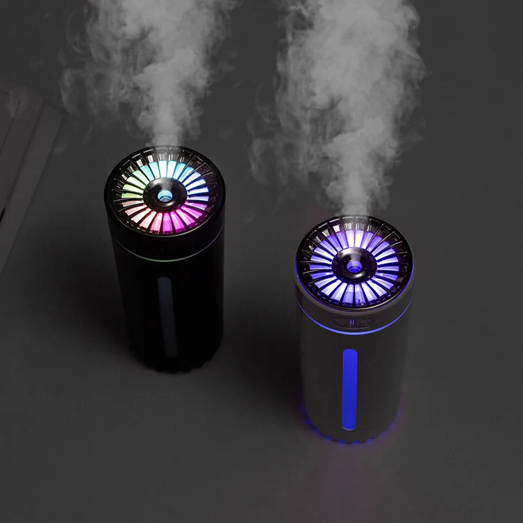Portable 300ml Humidifier USB Ultrasonic Dazzle Cup Aroma Diffuser Cool Mist Maker Air Humidifier Purifier with Romantic Light