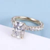 18k moissanite