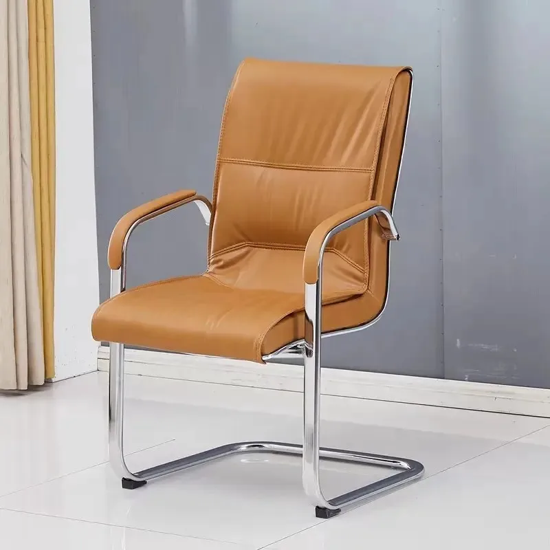 Классический изготовленный на заказ Фабричный Исполнительный волнистый черный Конференц-зал кожаный офисный стул