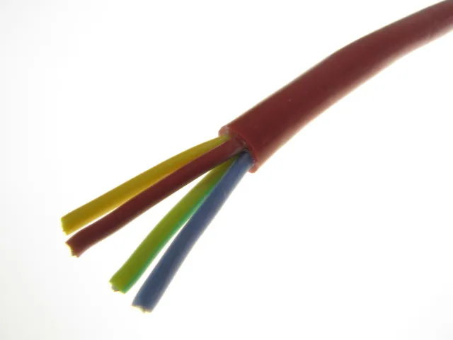 High Temperature Silicone Wire 6AWG 8AWG 10AWG 12 14 16 18 20 22 AWG Cable Red Black Color