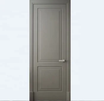 2 panel solid gray paint interior doors houses modern