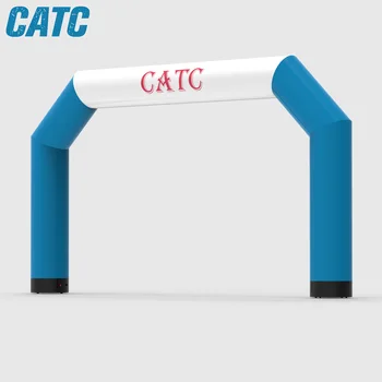 CATC PVC Inflatable Arch for Outdoor Sports Durable Windproof Airtight Model with Blower Accessory Simple Design Event Leading