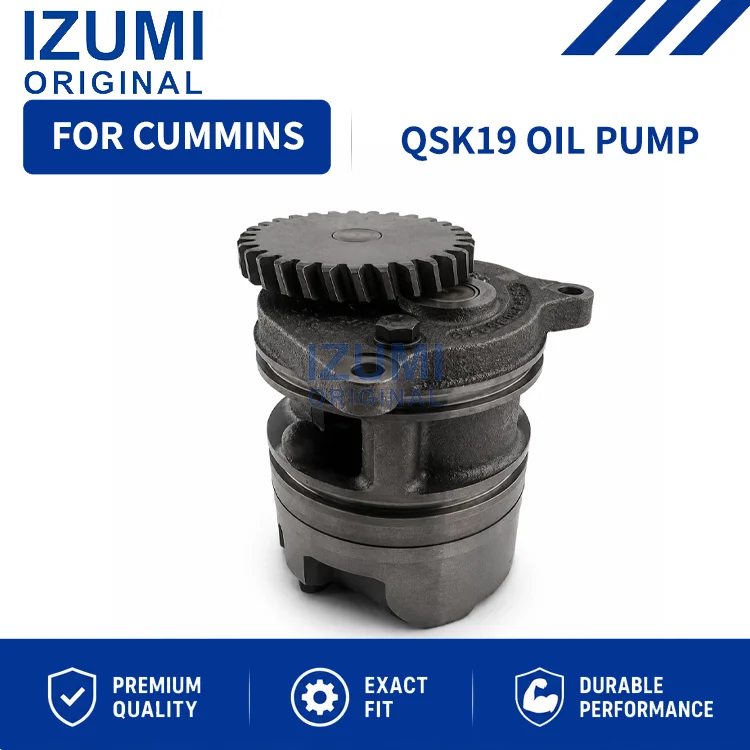 IZUMI ORIGINAL QSK19 3096326 3047549 3096326RX Oil Pump diesel engine parts for Cummins