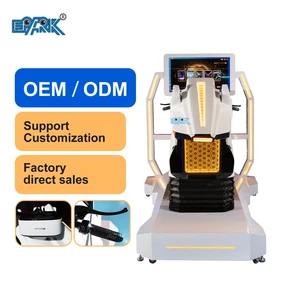 Indoor 3Dof 9D Virtual Reality Racing Simulator Speeding Car Race Game Machine Fiberglass Arcade Driving Simulator Equipment