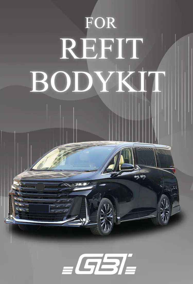 Gbt Factory Body Kits For Alphard Anh 30 To 40 Vellfire Modellista Lips ...