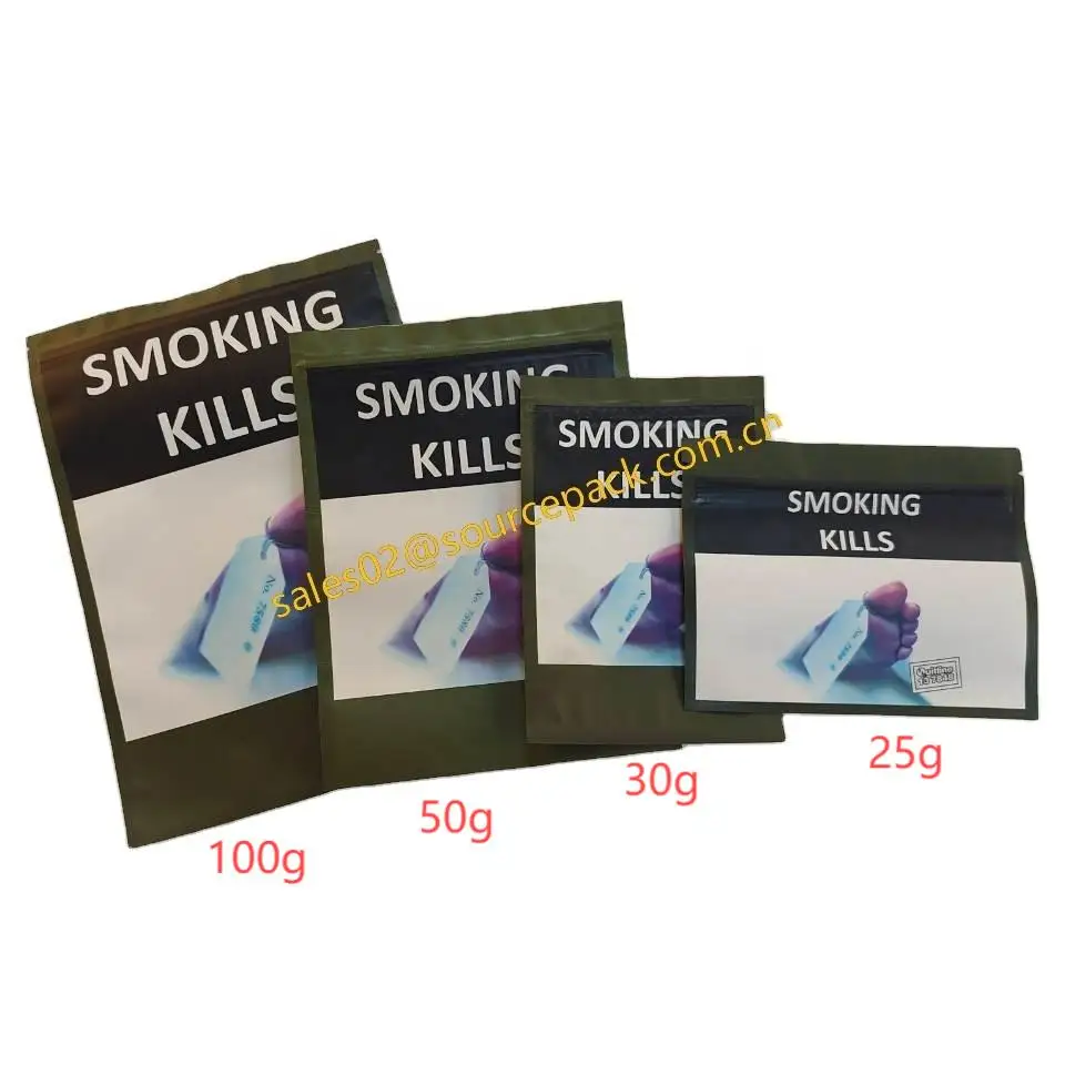 pouch of tobacco australia 100g Tobacco Pouch 100g Australian Tobacco Pouches 100g Printed Rolling  Tobacco Pouch / Empty Hand Rolling