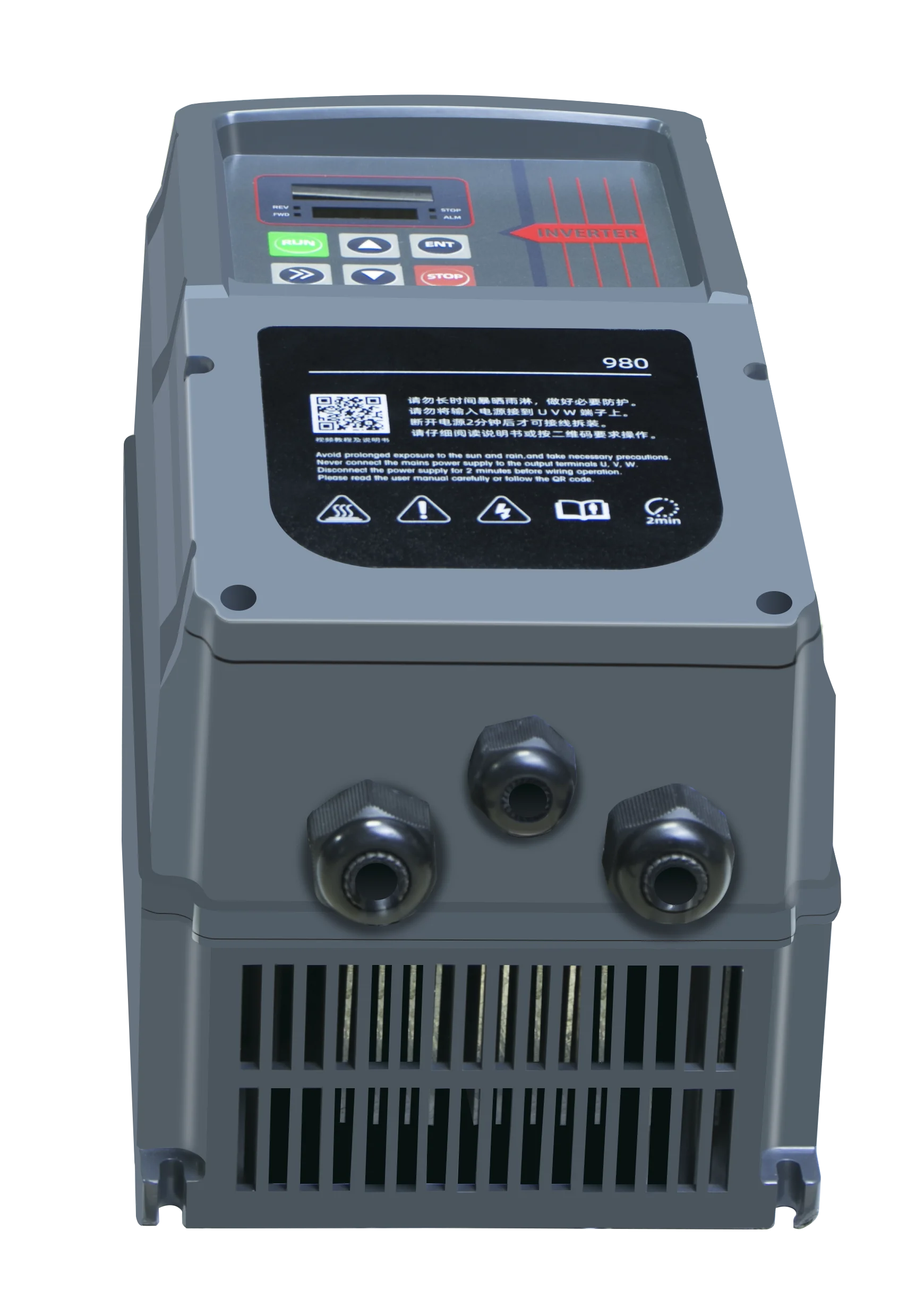 M-driver 980 Series VFD 2.2kW Frequency Inverter, IP66 Waterproof, for ...