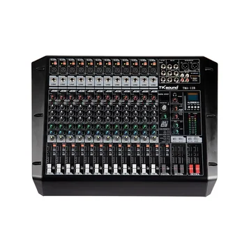 TKsound 12 Channel  DJ stage performance Equalizer high quality console professional audio mixer