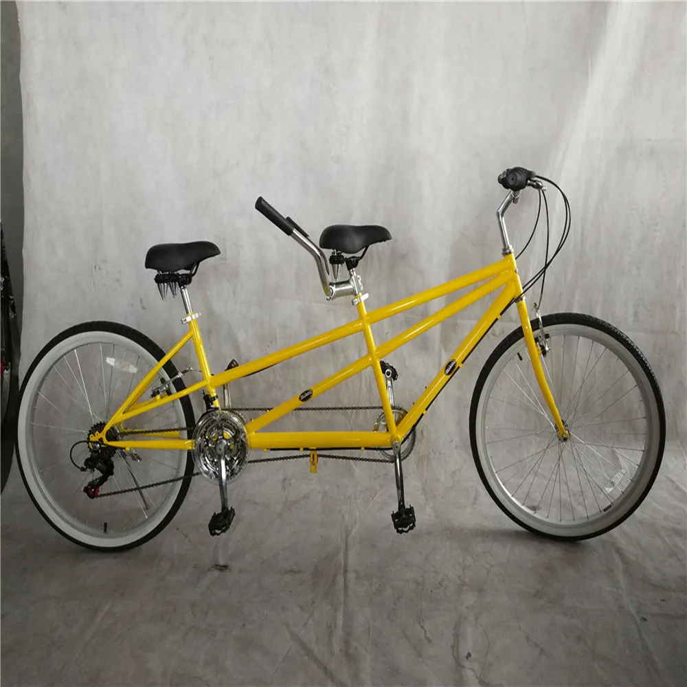 Two-Rider Bicycle for Men and Women 26 Inch Wheels 18 Speed Two