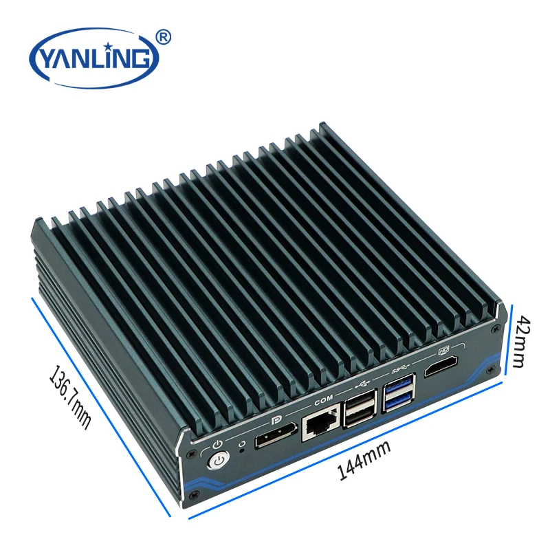 N100 Fanless Mini Server - Ideal for Pfsense VPN Router