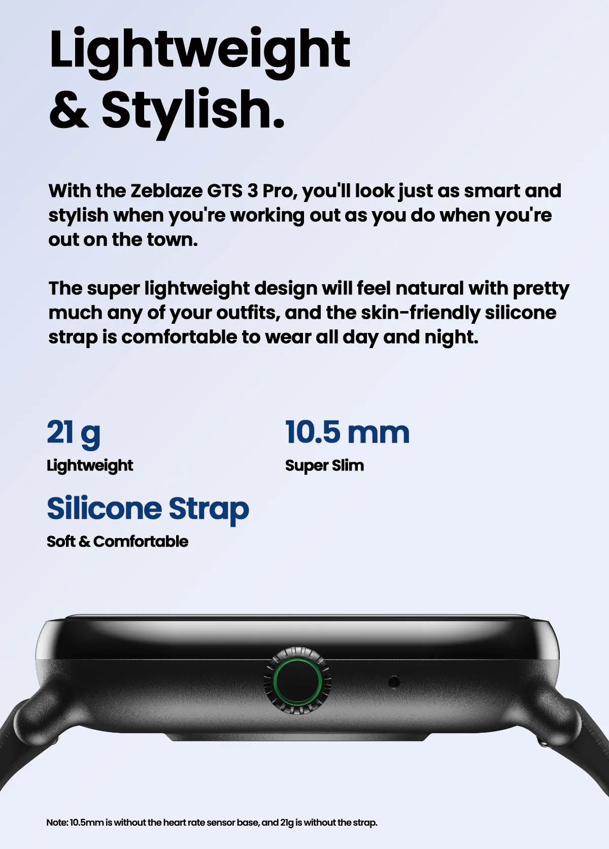 Zeblaze GTS 3 Pro smartwatch — Worldwide delivery