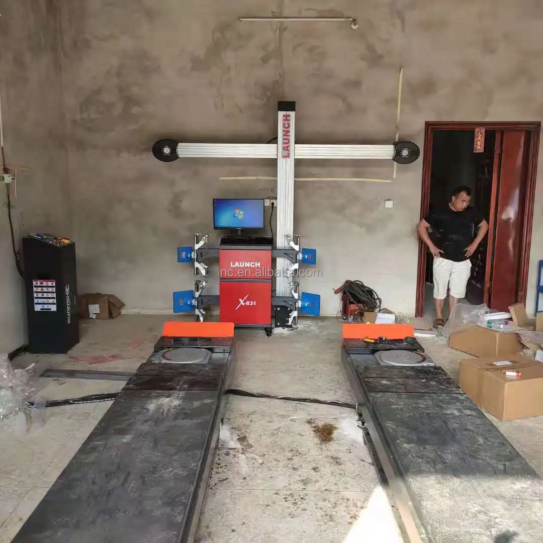 Launch 5g X831 Pro Newest 3d Car Wheel Alignment And Balancing Machine