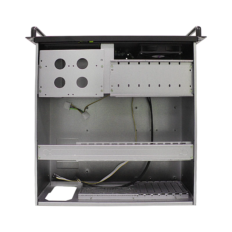 Cheapest Promotion Price 4U  ATX Computer Server Case With Door Lockable 19inch Rack Mount Server Chassis 450mm Depth