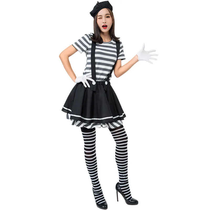 Harlequin Clown Kostüm – Karneval, Halloween & Fancy Dress Party Outfit Für Damen Harlequin Clown Kostüm – Karneval, Halloween & Fancy Dress Party Outfit Für Damen