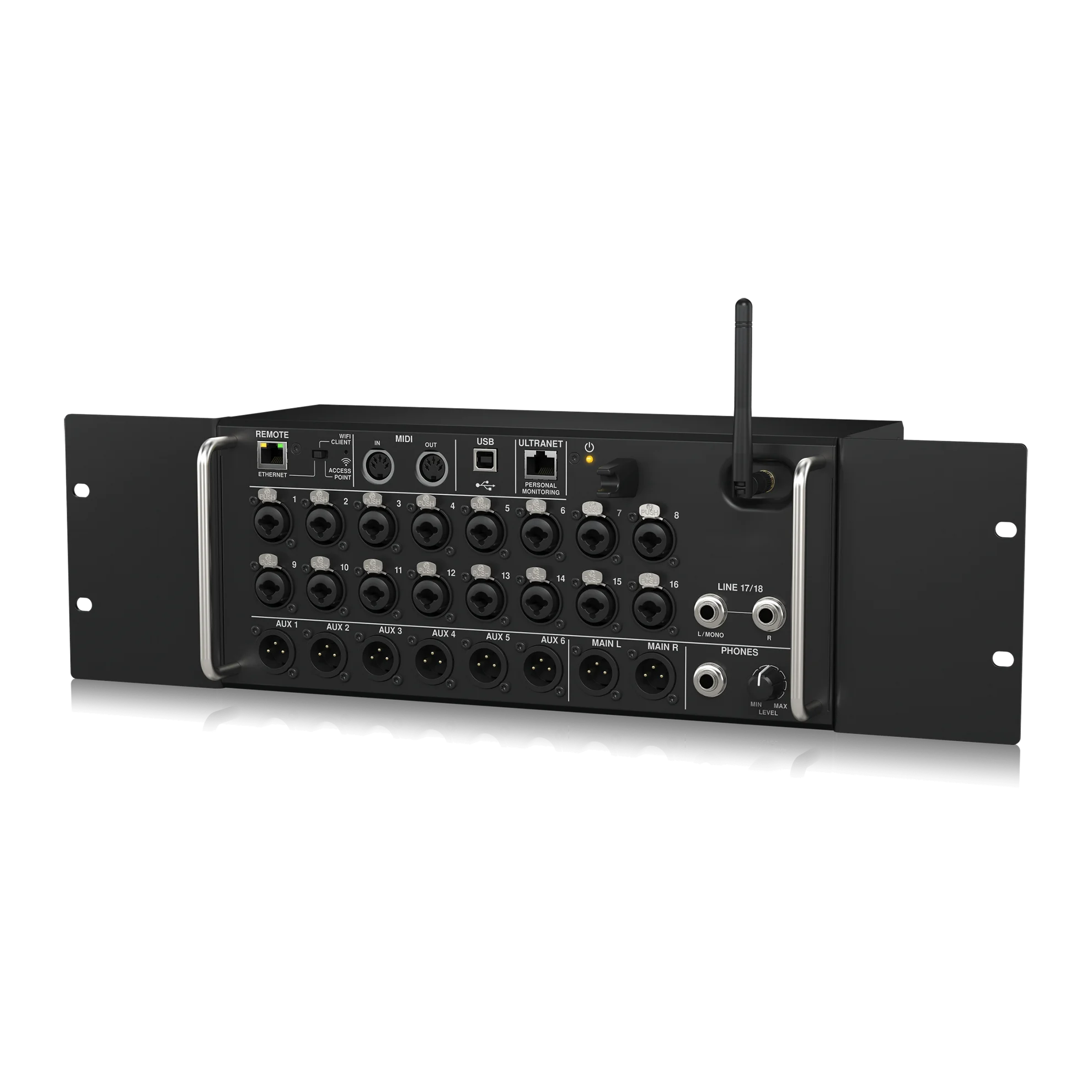 MR18 Rack Mountable Mixer - Professional DJ Console Mixer