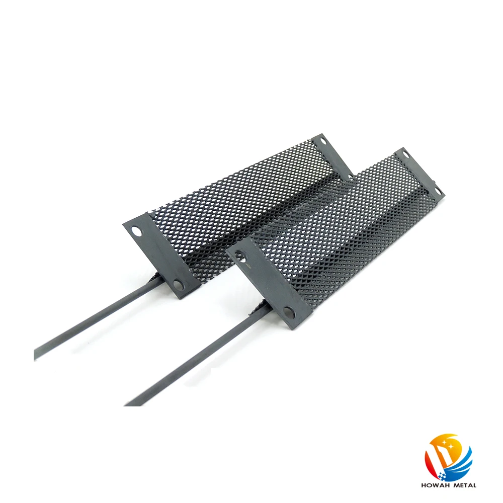 MMO ruthenium iridium coated Titanium Anode Mesh Net for Potassium Chlorate