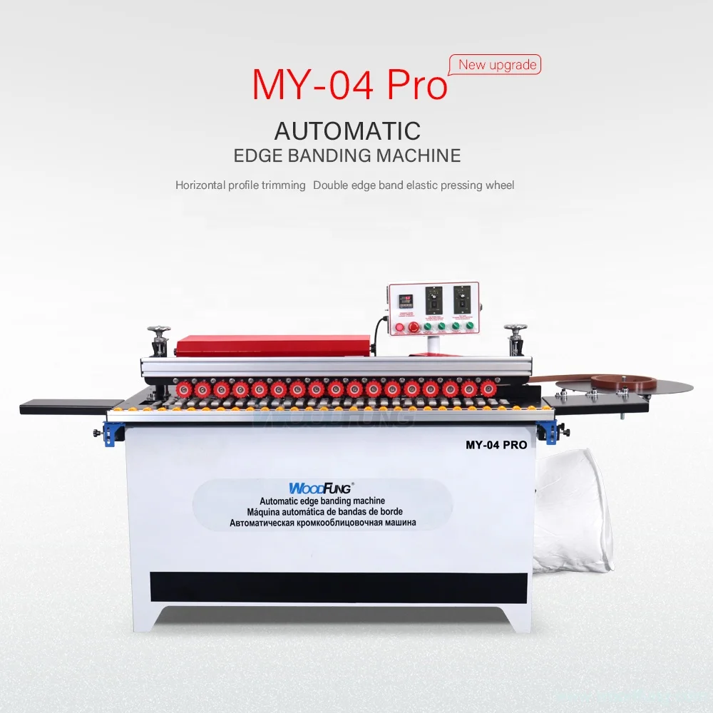Edge Banding Machine My04 Pro Edgebander Automatic for Furniture PVC and ABS