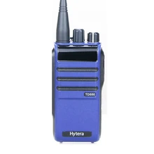 Hyt TD550 Analog/digital Wireless High-power Recording Function DMO2 Slot Walkie-talkie Black Tecno Phones Lithium Battery 256
