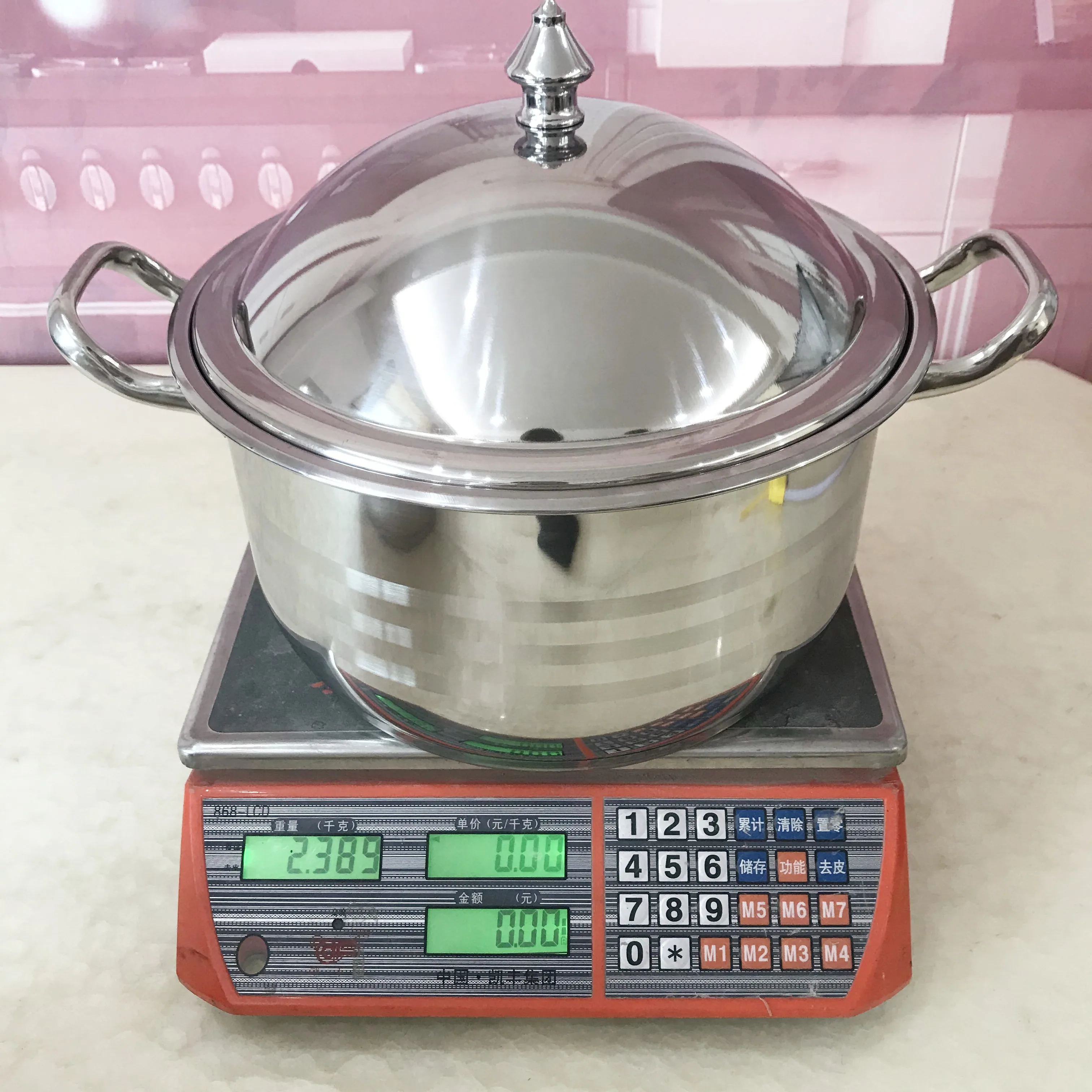 Buy Germany Quality Of Stainless Steel 3 Partition Hot Pot Soup Stock Pot  from Chaoan County Caitang Town Hanfa Stainless Steel Products Factory,  China