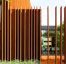 Cheap Laser Cut Corten Steel Fence Panels Garden Fence Metal Fence 