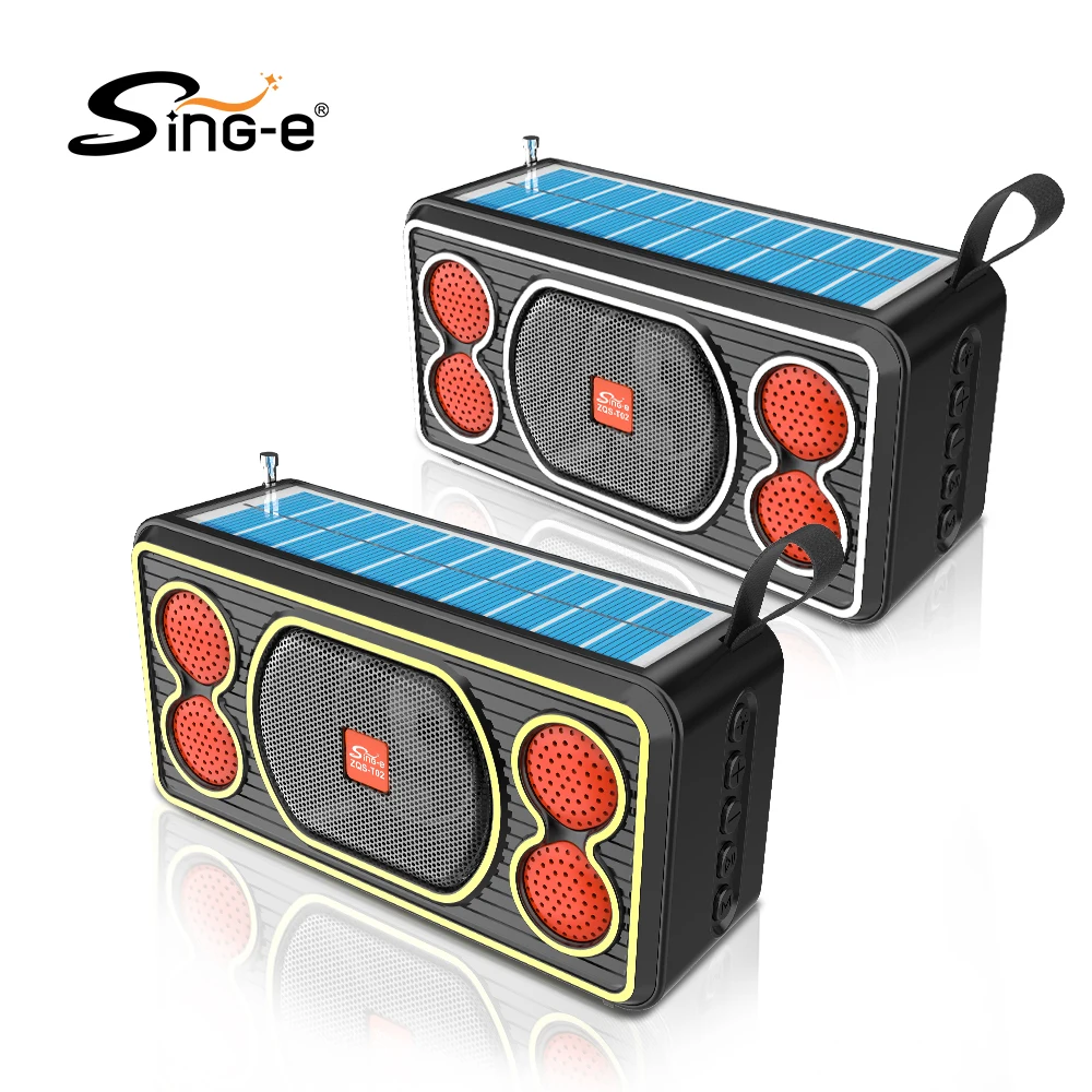 SING-E ZQS-T02 Portable Bluetooth Speaker - Mini & Versatile
