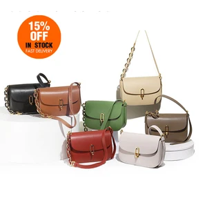 Manufacturer Wholesale in Stock 2026 New Ladies Hand Bags Fashion Vintage Genuine Leather Women's Shoulder Bags