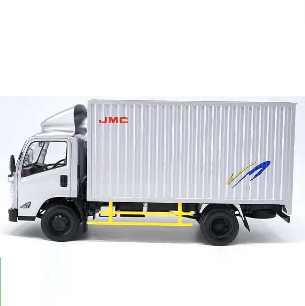 1:18 Модель литая под давлением, оригинальная модель легкого грузовика JMC N800, модель грузовика
