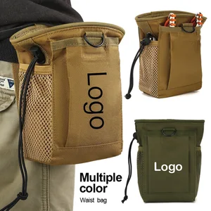 Custom Logo Print Outdoor Molle Storage Bag Multi-functional Tactical Waist Pack Portable Tool Kit Belt Accessories Hanging Bag