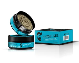 Private Label Natural Pure 85ml Cleaner Smoothing Comfortable Beard Shave Gel