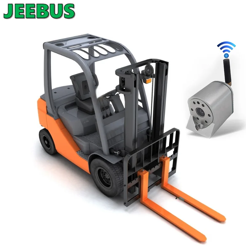 2.4GHz 7inch Monitor Forklift Truck Wireless WIFI Camera Video Recorder Monitoring System